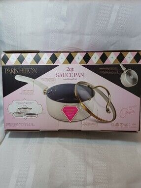 Paris Hilton 2 Qt Saucepan New In Box